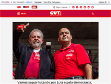 Tablet Screenshot of dev.cut.org.br